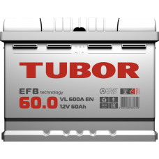 TUBOR EFB 6СТ-60 (Start/Stop)